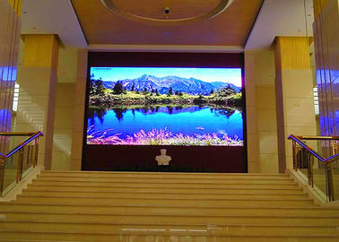 उच्च संकल्प पूर्ण रंग एलईडी प्रदर्शन वीडियो दीवार 1500nits चमक आईपी 54 पनरोक आपूर्तिकर्ता