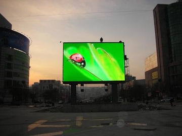 रंगीन छवि आउटडोर एलईडी वीडियो स्क्रीन, पी 5 विज्ञापन प्रदर्शन बोर्ड अल्ट्रा पतला आपूर्तिकर्ता