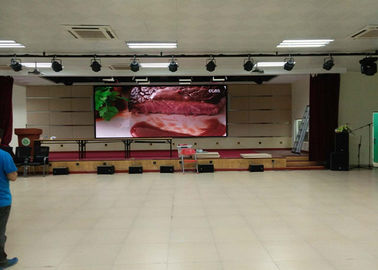 स्टेज पृष्ठभूमि पूर्ण रंग एलईडी स्क्रीन, पी 4 एलईडी विज्ञापन प्रदर्शन वीडियो दीवार आपूर्तिकर्ता