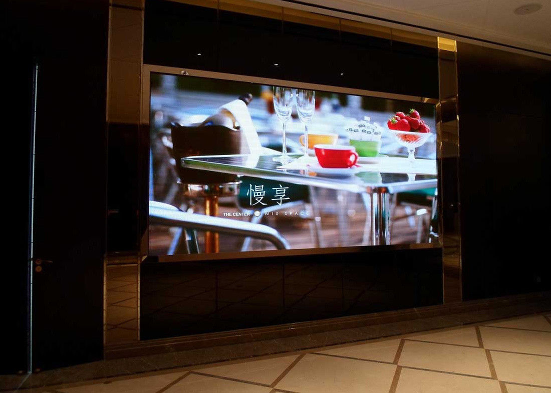 हॉल / होटल इंडोर एलईडी वीडियो दीवारों, पी 2.5 पूर्ण HD एलईडी डिस्प्ले आईपी 30 वाइड विज़ुअल एंजेल आपूर्तिकर्ता