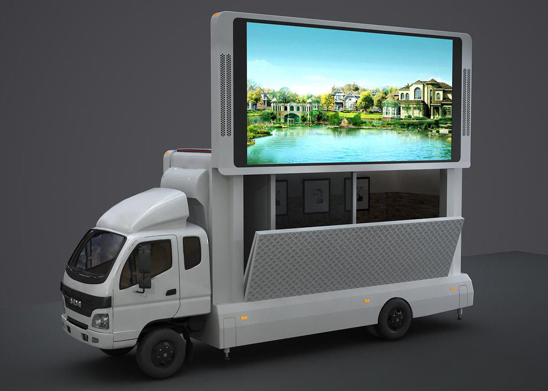 चीन उच्च चमक आउटडोर P6 एलईडी ट्रक प्रदर्शन मोबाइल विज्ञापन स्क्रीन 2 साल की वारंटी फैक्टरी