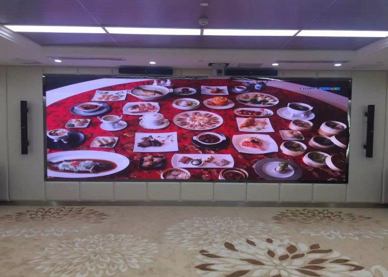 चीन लघु दूरी एलईडी वीडियो दीवार पैनलों P2.5 HD 1/32 होटल लॉबी के लिए स्कैनिंग ड्राइव फैक्टरी